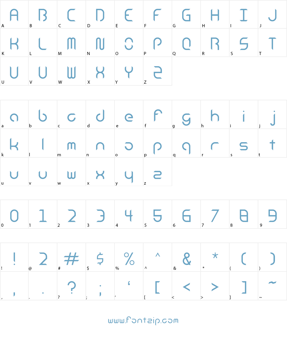 Android Insomnia_ Font Character